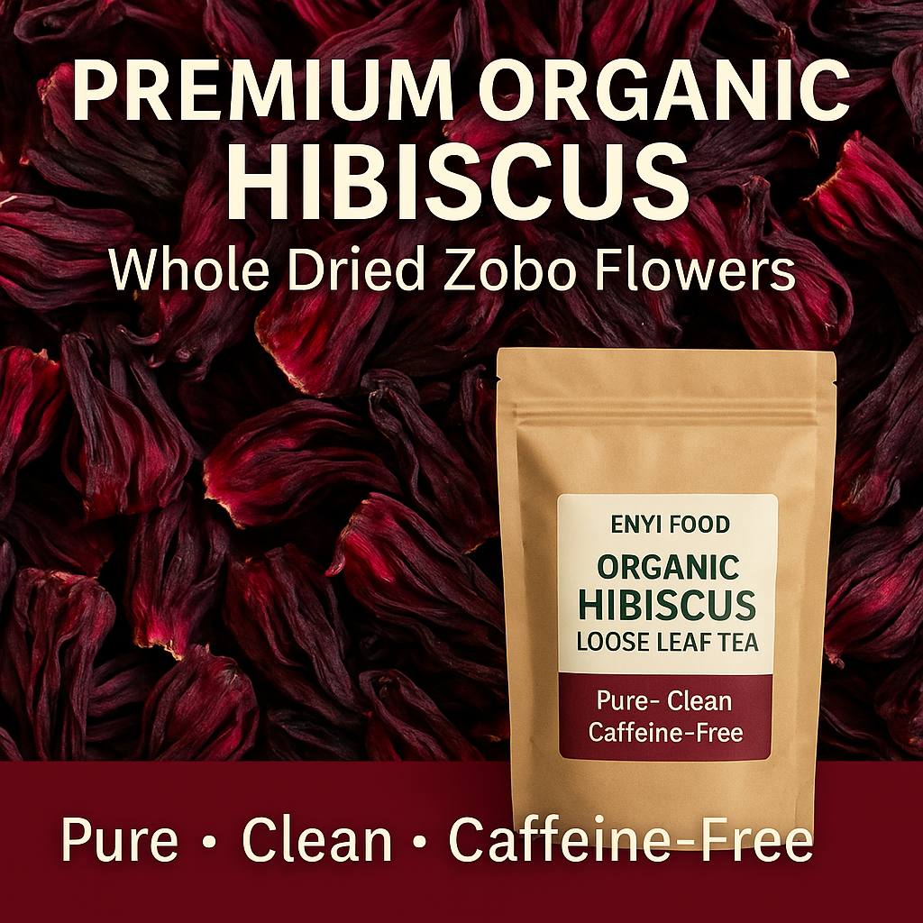 ENYI FOOD Zobo Leaf / Hibiscus - 200 gram