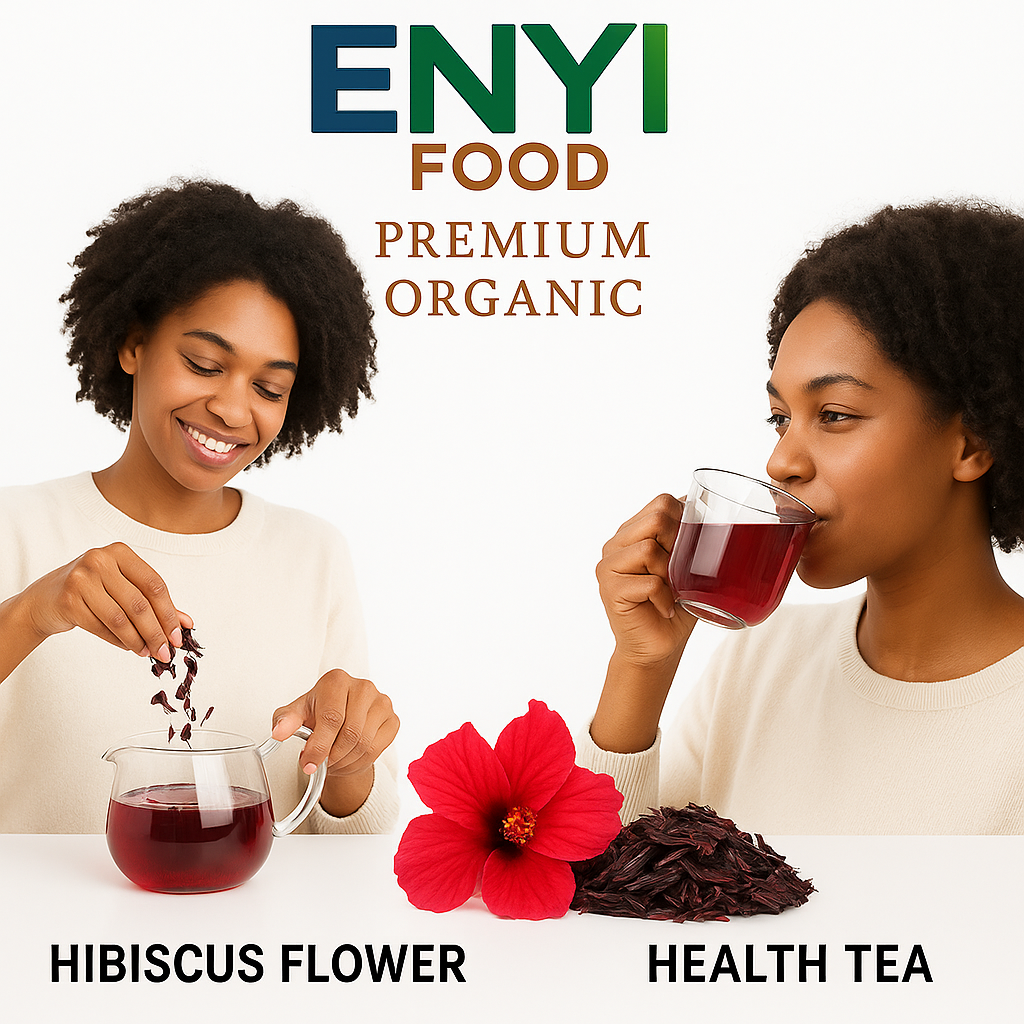 ENYI FOOD Zobo Leaf / Hibiscus - 200 gram