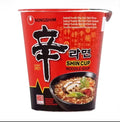 Nongshim Shin Cup Spicy Noodle 68g x 6. Bold, Fiery Korean Flavour — Multipack of 6