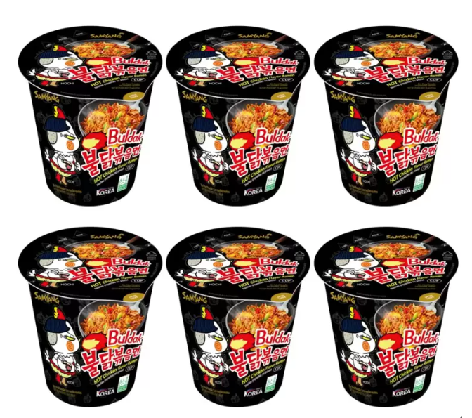 Samyang Hot Chicken Flavour Ramen Cup 70g x 6