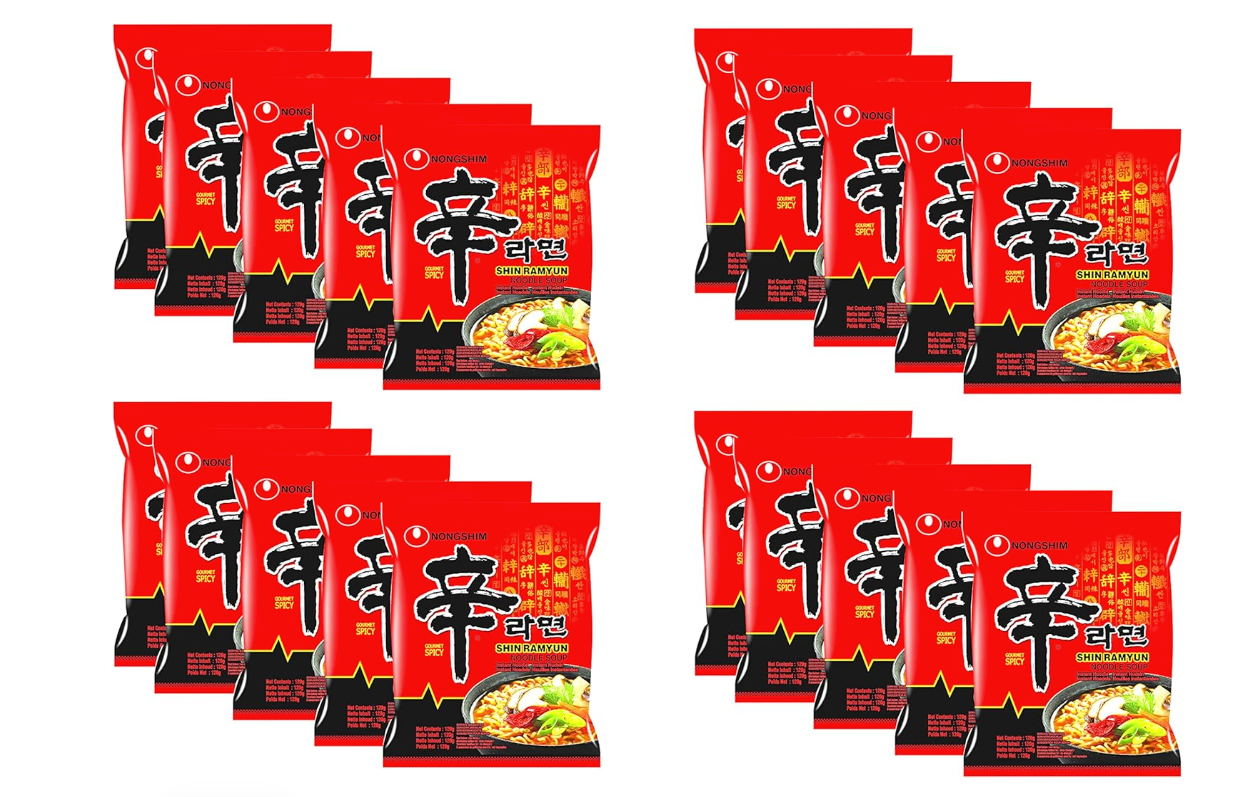 Nongshim Shin Cup Spicy Noodle 120g x 20