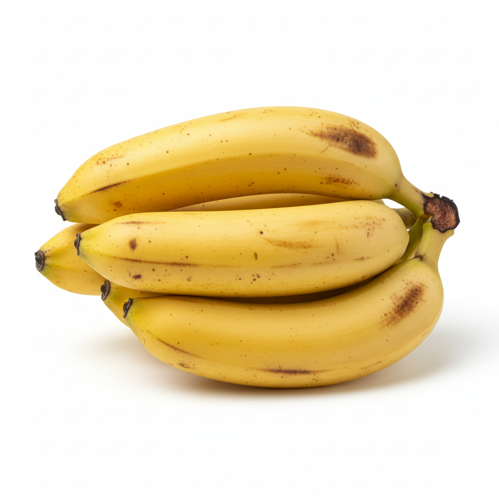Bunch of ripe plantains