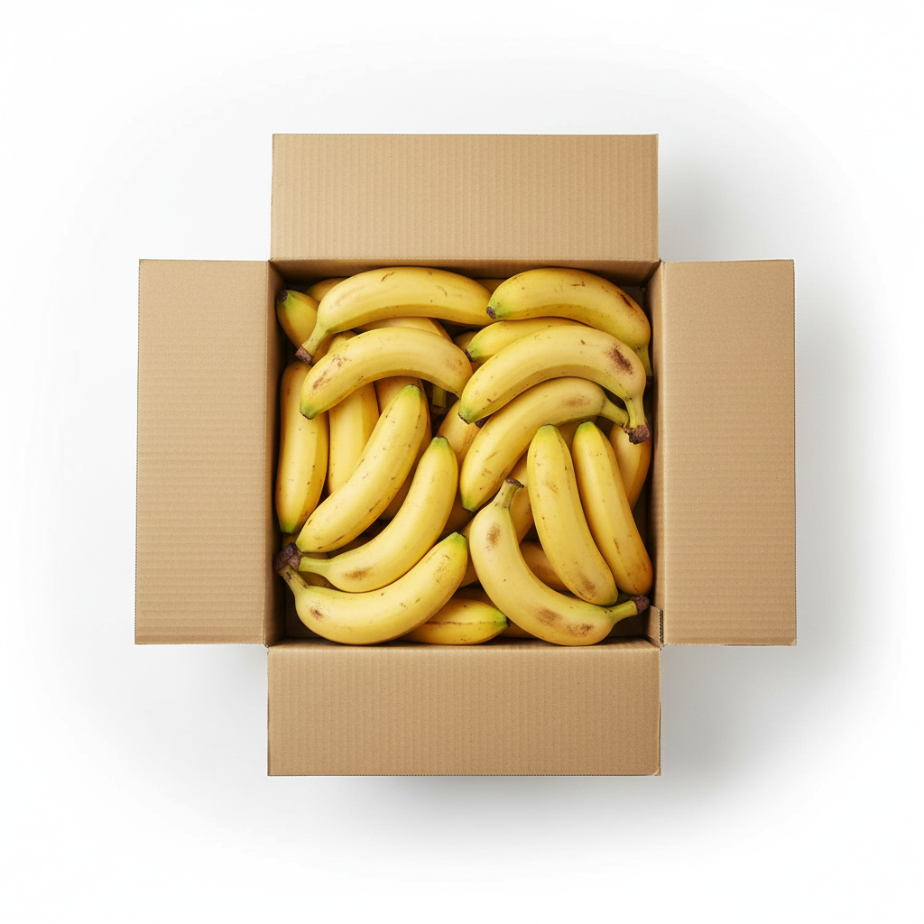 Full box of plantains