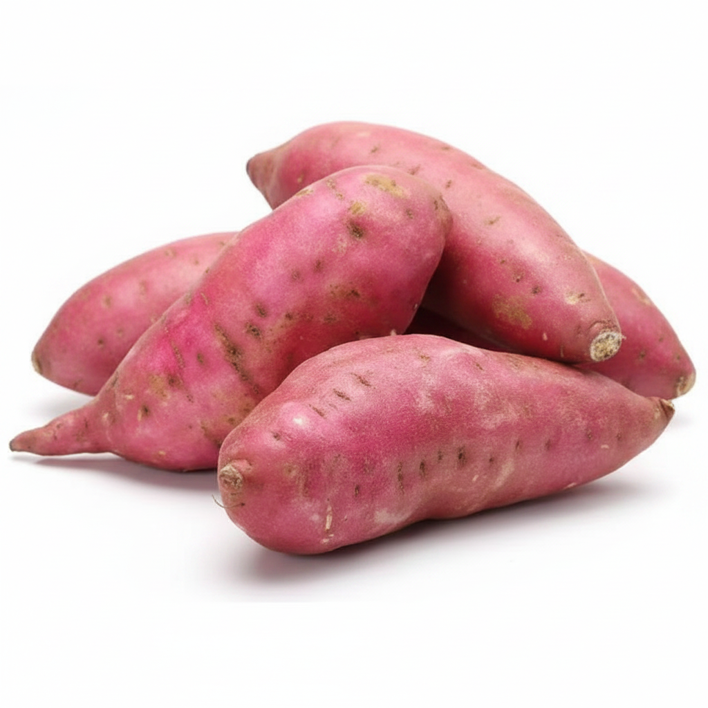 Pile of sweet potatoes